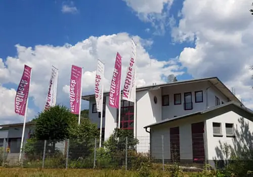 Filiale Berg Produktion, Produktion – Verwaltung – Großhandel